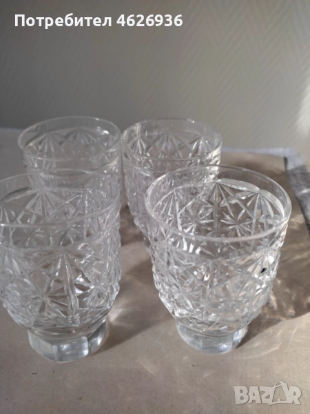 Намалена цена Кристални чаши за алкохол, снимка 1