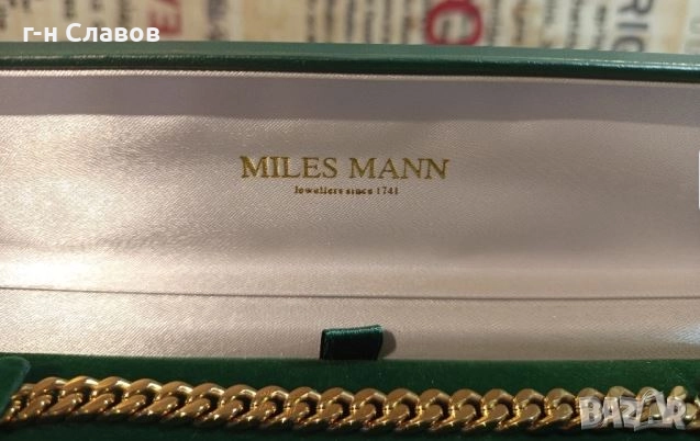 Miles Mann Jewellers (gold plated), снимка 1