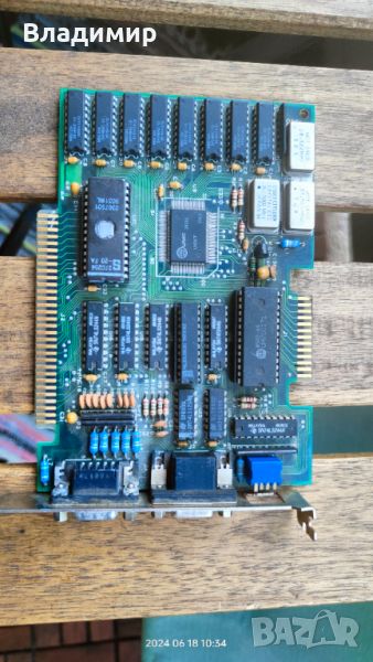 Octek OVGA-800 8-bit ISA VGA clone, снимка 1
