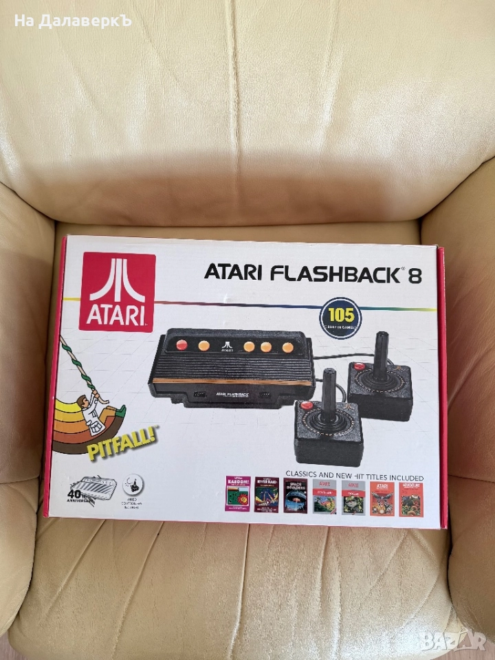 ATARI Flashback 8 – 105 вградени игри – Като нов, снимка 1