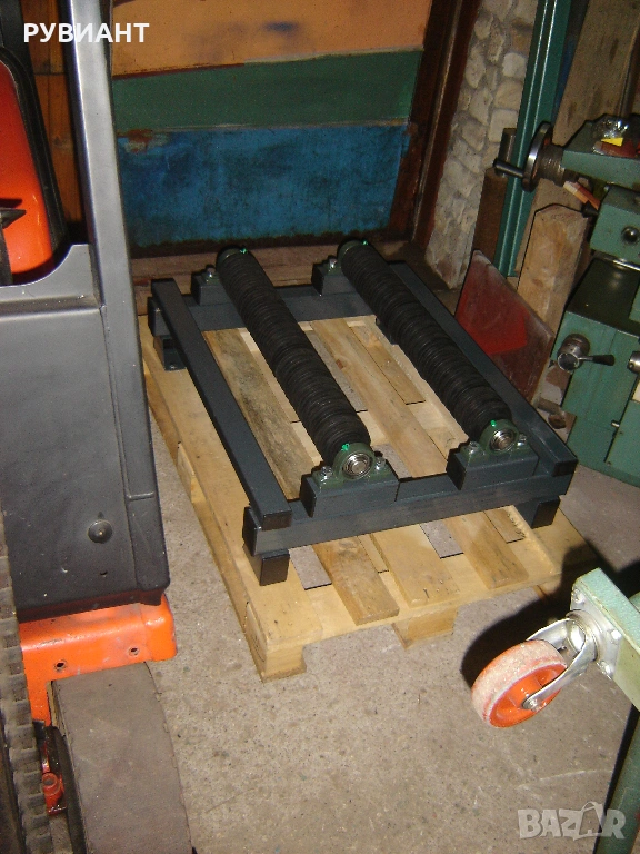 Размоталка за ламарина от РУЛО за ШЛЕБАХ машина, снимка 1