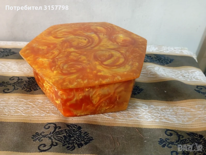 Кутия за бижута винтидж, снимка 1