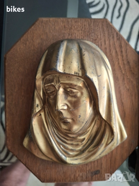 Ръчна изработка пана за стена изработени основа масивен бук ,главите са от мед , снимка 1