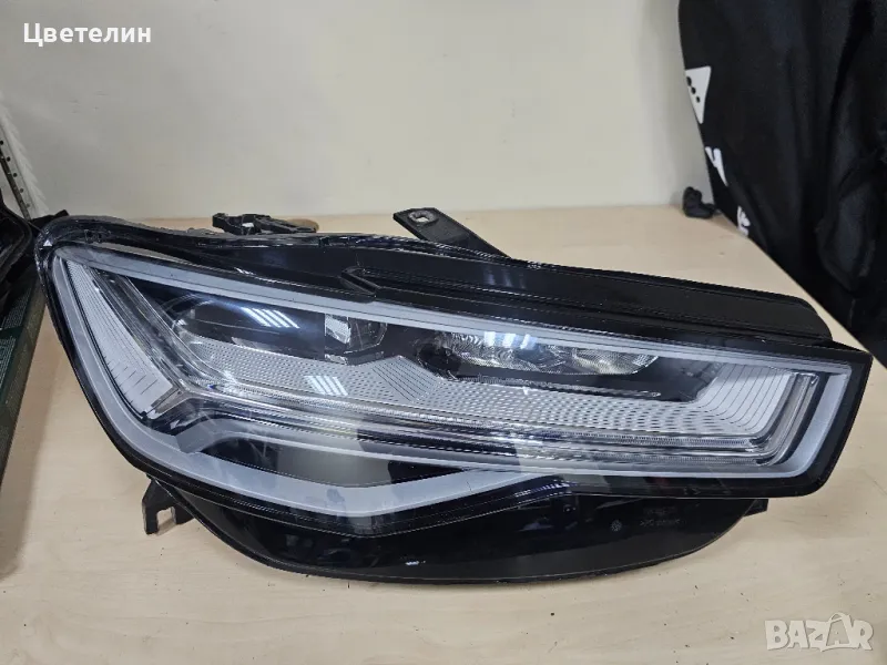Десен фар Audi A6 C7 Full LED desen far ауди а6 ц7 фул лед, снимка 1