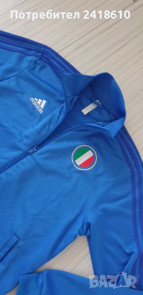 Adidas Italia/ Italy Full Zip Mens Size M НОВО! ОРИГИНАЛ! Мъжко Горнище!, снимка 1