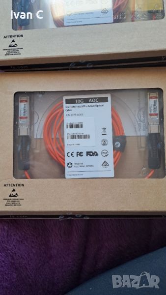 FS 10G SFP+ Active Optical Cable - Активен Оптичен Кабел, снимка 1