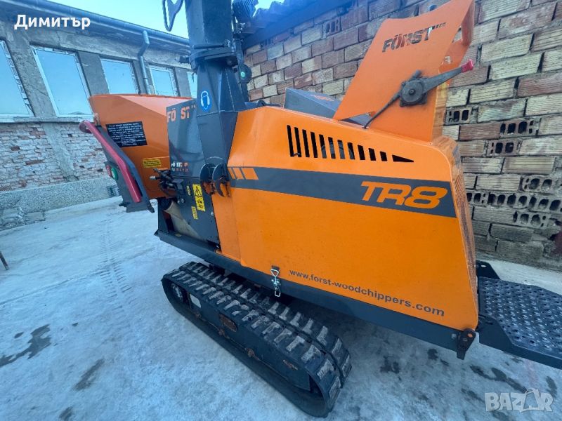 Forst TR8 woodchipper/ Форст Дробилка за клони самоходна 20см вход, снимка 1