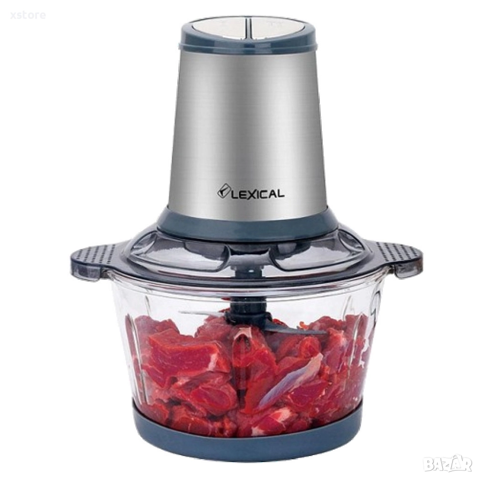 Чопър с корпус от неръждаема стомана LEXICAL TOP LUX LCH-1911; Гаранция: 2 години., снимка 1