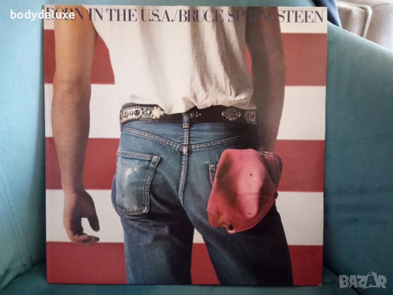 Bruce Springsteen "Born in the U.S.A." грамофонна плоча, снимка 1