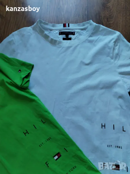 Tommy Hilfiger - страхотна мъжка тениска SLIM FIT 2 цвята , снимка 1