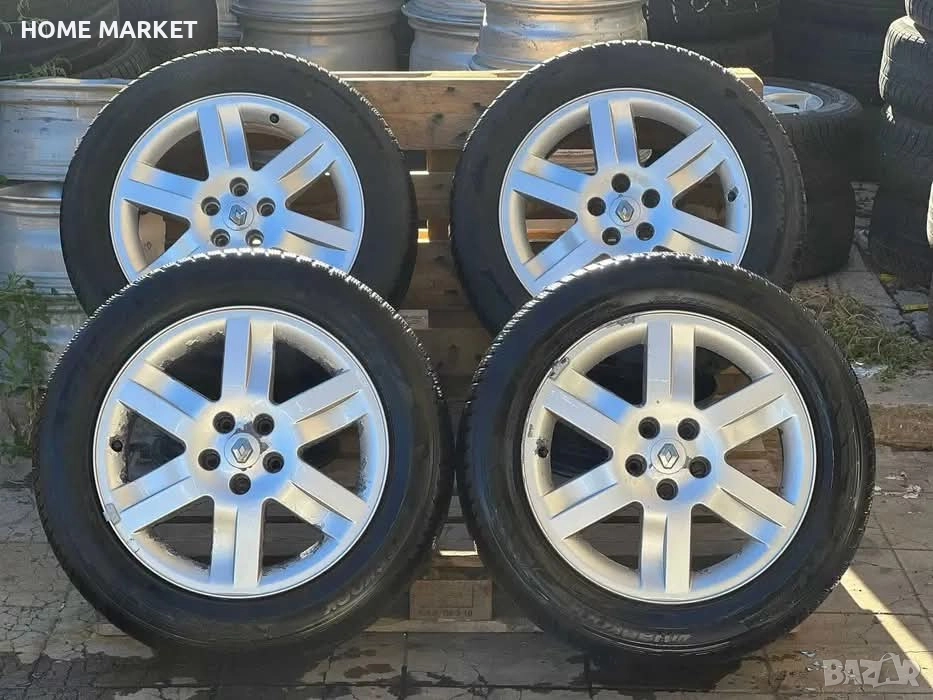 5х108 17 Оригинални Джанти Renault Talisman Megane Scenic ET 50 J 7 Централен отвор 60.1 Подарък гум, снимка 1