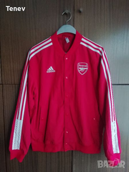 Arsenal Adidas 2021 Chinese New Year Bomber Ново Оригинално Яке Горнище Размер М Арсенал , снимка 1