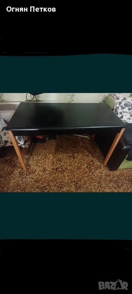 Разтегателна дървена маса, снимка 1