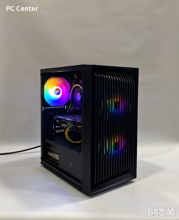Геймърски компютър AMD Ryzen 5 2600, RTX 2060 6GB, 16GB ram, снимка 1