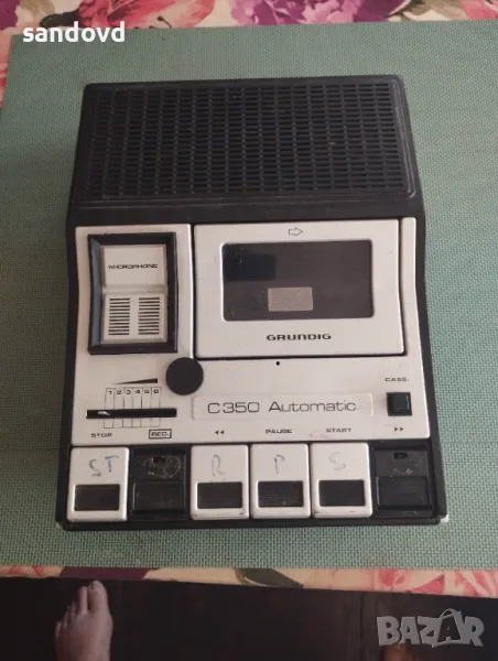 ретро дек GRUNDIG c-350 avtomatic. цена 25лв, снимка 1