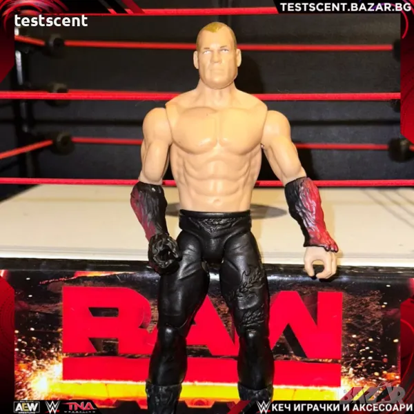 Екшън фигура WWE Unmasked Kane WWF Corporate Kane Корпоративния Кейн Create a Superstar Mattel WWE, снимка 1