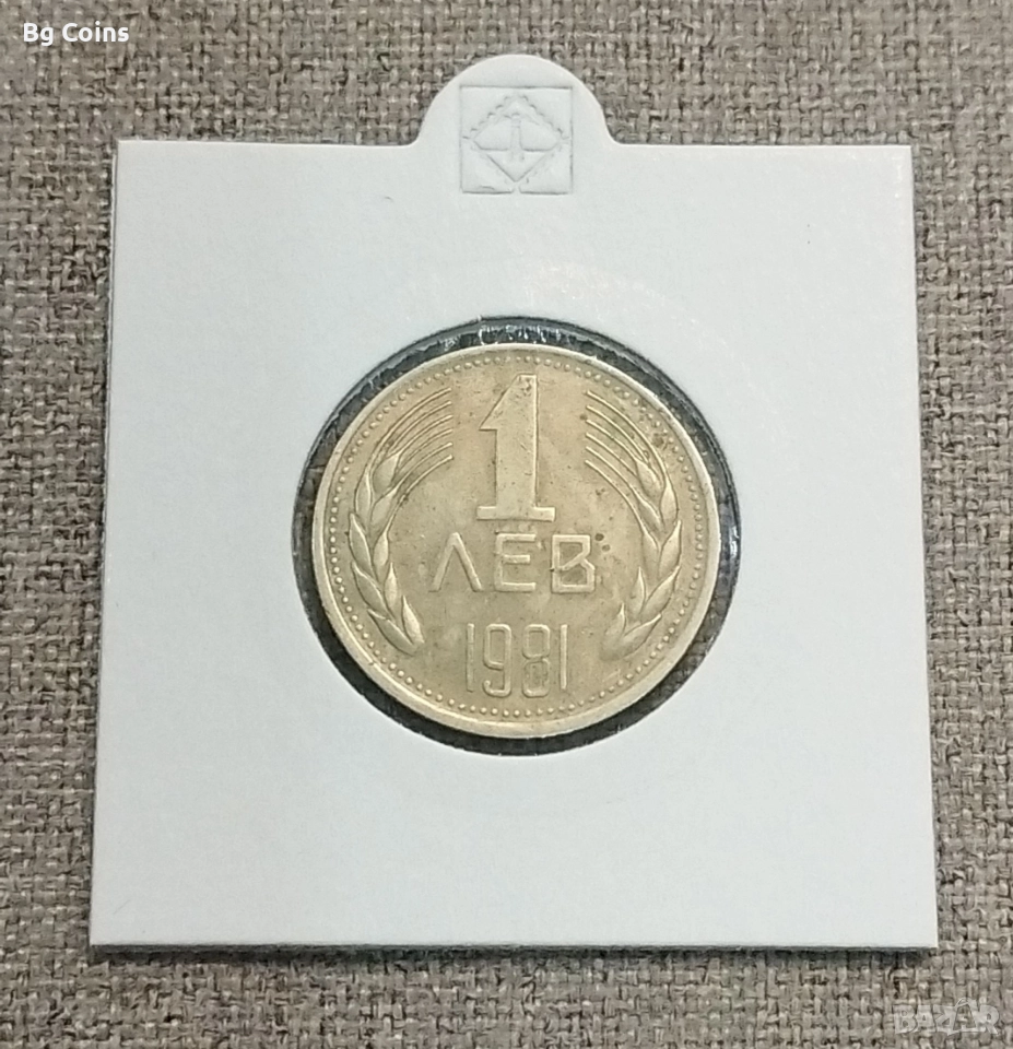 1 лев 1981, снимка 1
