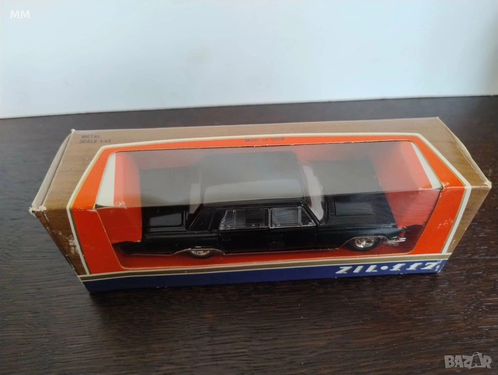 Колекционерска руска(съветска)метална количка ЗИЛ 117 Мащаб 1:43  , снимка 1