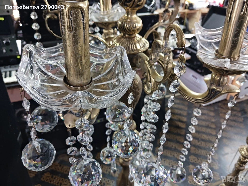 свещници лампиони , снимка 1