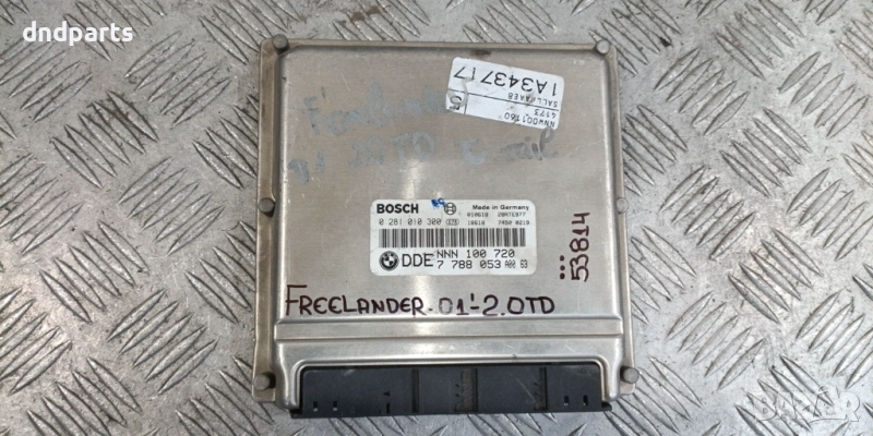 Компютър Land Rover Freelander 2.0TD 2001г. 0281010300 7788053	, снимка 1