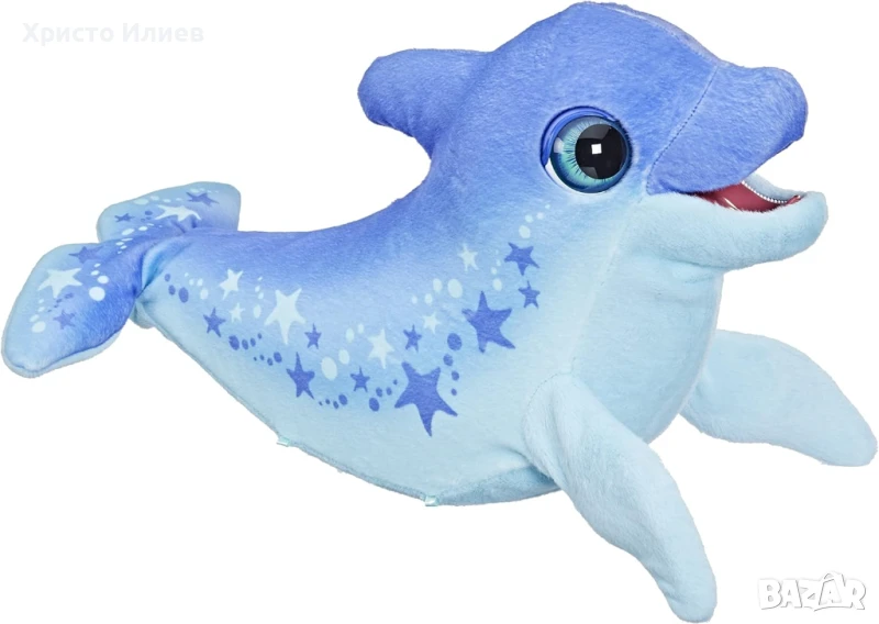 Интерактивна играчка Делфин риба над 80 звука и реакции Hasbro FurReal, снимка 1