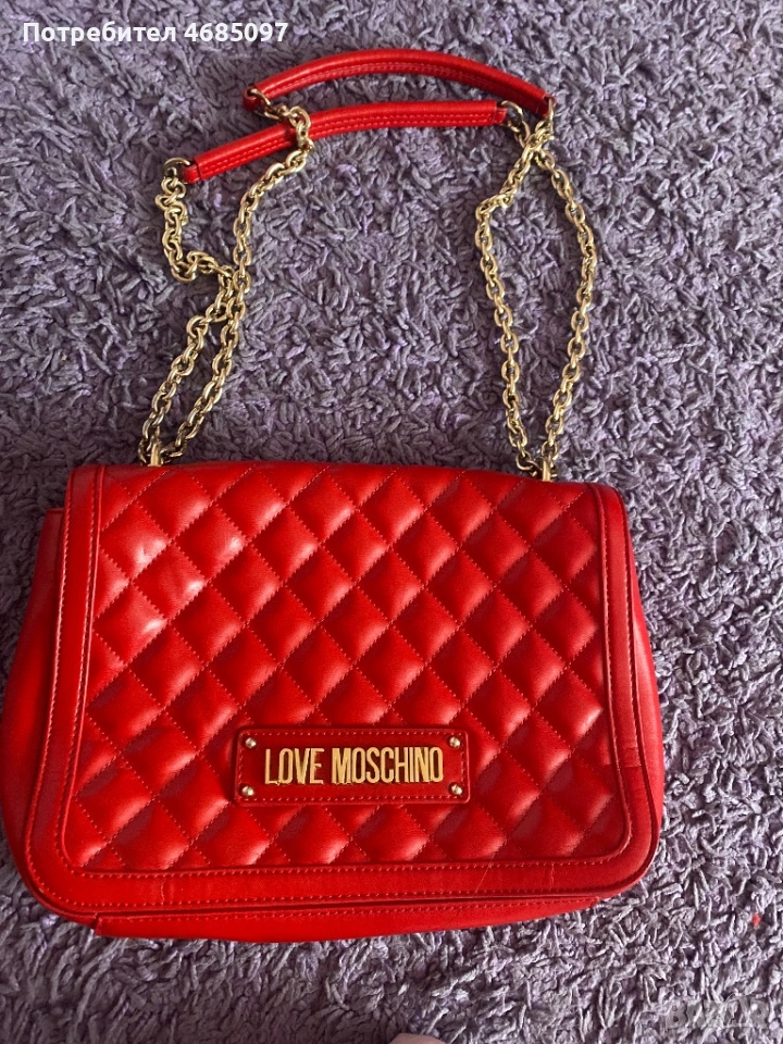 Оригинална чанта Love Moschino, снимка 1