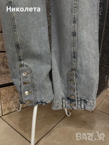 Дънки с интересен ефект , снимка 4 - Дънки - 50218111