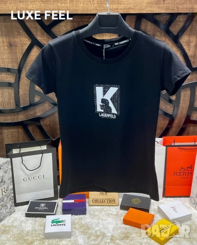 Дамски Тениски ⚜️ Karl LAGERFELD , снимка 2 - Тениски - 53077967