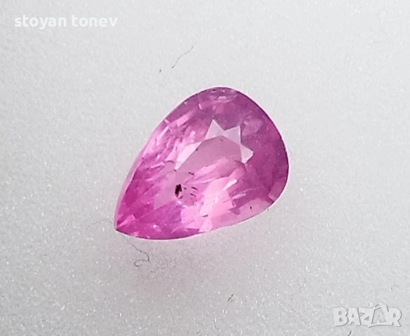 Ултра рядък Махеинге шпипел в неоново розово 0.52кт.! Нов!, снимка 8 - Други - 50496830
