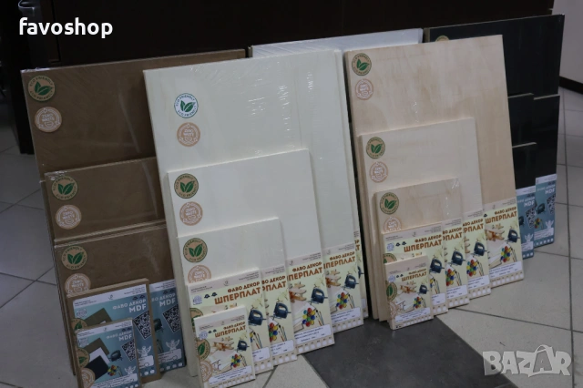 Шперплат 2мм топола 40×40 см – двустранно шлайфан, снимка 2 - Други - 53188066