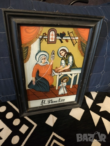 Картина найвизъм върху стъкло , снимка 3 - Картини - 51737978