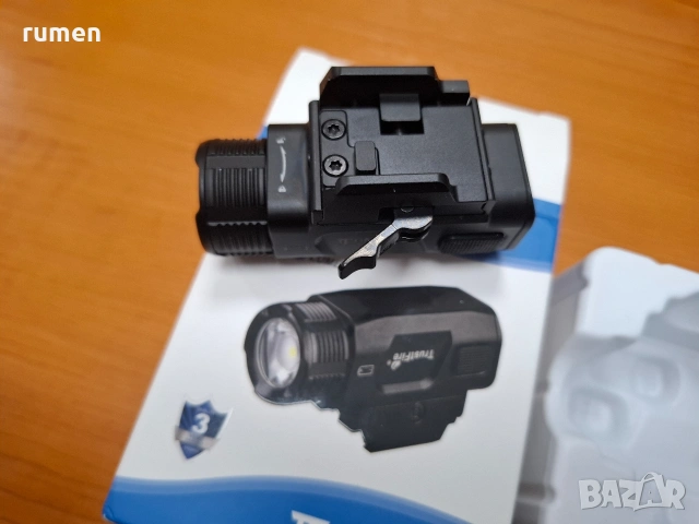 Фенер за пистолет TrustFire , снимка 4 - Оборудване и аксесоари за оръжия - 53443461