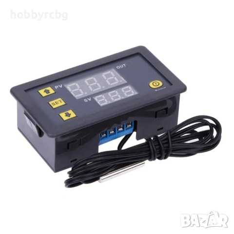 Терморегулатор на 220V термоконтролер термостат XH-W3230, снимка 3 - Друга електроника - 38940949