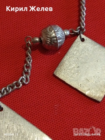 Дамско колие геометричен дизайн Бохо стил подходящ като акцентен аксесоар 51891, снимка 3 - Колиета, медальони, синджири - 53462461