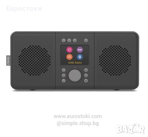 Интернет радио Pure ELAN CONNECT+, преносимо радио с Bluetooth 5.0, DAB/DAB+ и FM, TFT дисплей, снимка 1 - Радиокасетофони, транзистори - 46462572