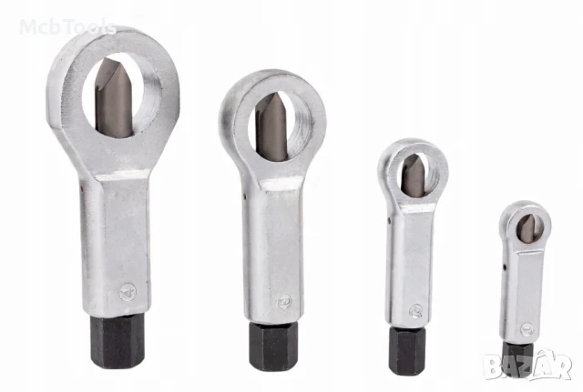 Комплект гайкоцеп 4 части HAWEK, снимка 4 - Други инструменти - 51096720