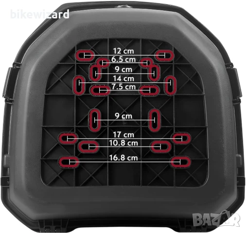 LGVOA Куфар за мотоциклет / скутер с ключалка НОВ, снимка 3 - Аксесоари и консумативи - 51282568