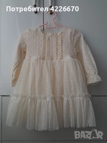 Бебешка рокличка , снимка 2 - Бебешки рокли - 52458086
