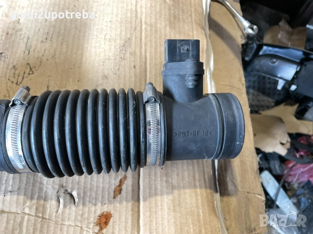 Въздуховод 7L5129760 Дебитомер 0281002435 Porsche Cayenne S 4.5 2005г 9PA, снимка 6 - Части - 51937999