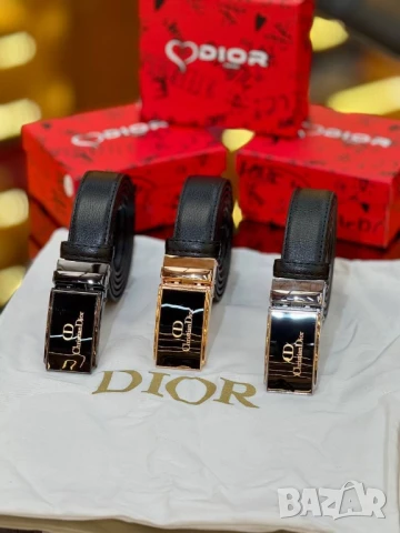 колани от естествена кожа в кутия guess prada louis vuitton ysl saint laurent celine , снимка 9 - Колани - 50669238