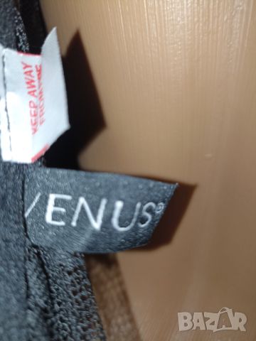 Venus XL, XXL- Еротична черна нощница от дантела за едра дама , снимка 5 - Бельо - 46516912