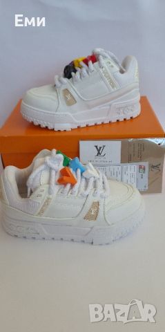 Louis Vutton Trainers дамски мъжки маратонки , снимка 3 - Маратонки - 46729130