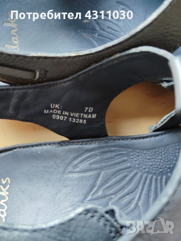 Clarks сандали естествена кожа 41 номер, снимка 5 - Сандали - 53467841
