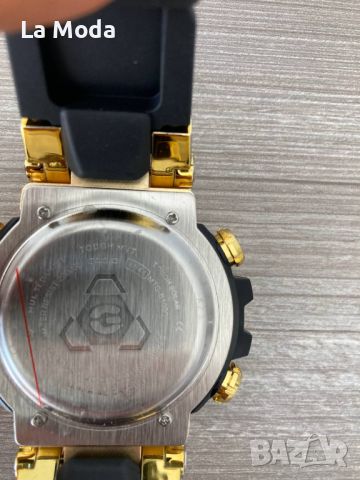 Часовник Casio G-Shock метален корпус и черна каишка реплика, снимка 7 - Мъжки - 45996743