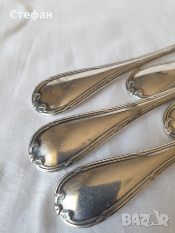 Комплект посребрени ножове за риба, снимка 8 - Антикварни и старинни предмети - 53536524