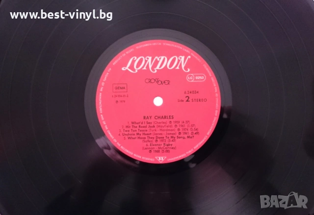 Грамофонна Плоча (Ray Charles - Ray Charles), снимка 3 - Грамофонни плочи - 53215413