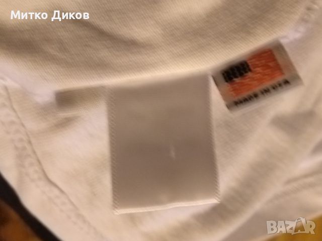 Vlone маркова тениска Never Broke Again made in USA размер С отлична m, снимка 8 - Тениски - 45586396