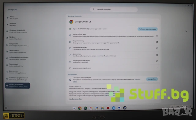Лаптоп Acer Chromebook CB715-1W N18Q11, снимка 8 - Лаптопи за дома - 50560531