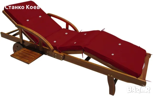 Висококачествена възглавница за шезлонг - нова