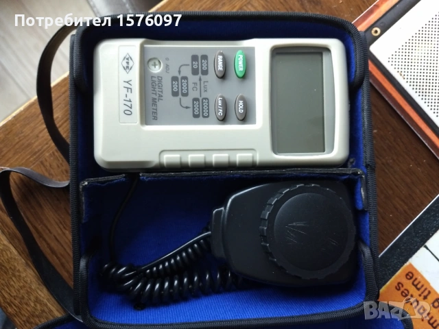 Дигитален луксомер / светломер YFE YF-170, снимка 8 - Друга електроника - 53950224